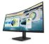 HP P34hc G4, 34"" WQHD USB-C Curved Monitor  34"", WQHD (3440 x 1440), 5ms, 21:09, Security lock-ready, Flicker-free, VA, Low blue light mode, Anti-glare, Height adjustable, 
